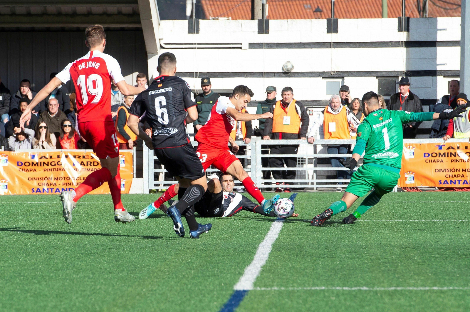 Fotos del Escobedo-Sevilla de Copa del Rey