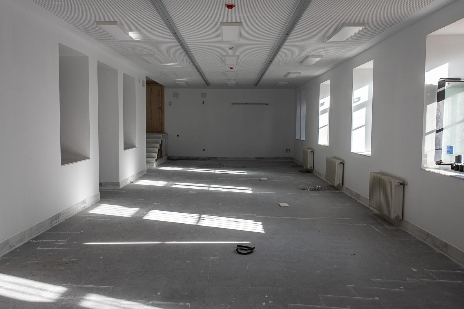 Una visita a las obras del IES La Rábida, en imágenes