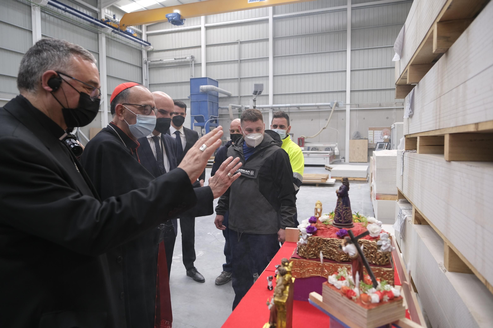 Bendición de las instalaciones de Hydrodiseño, en Huércal Overa (Almería)