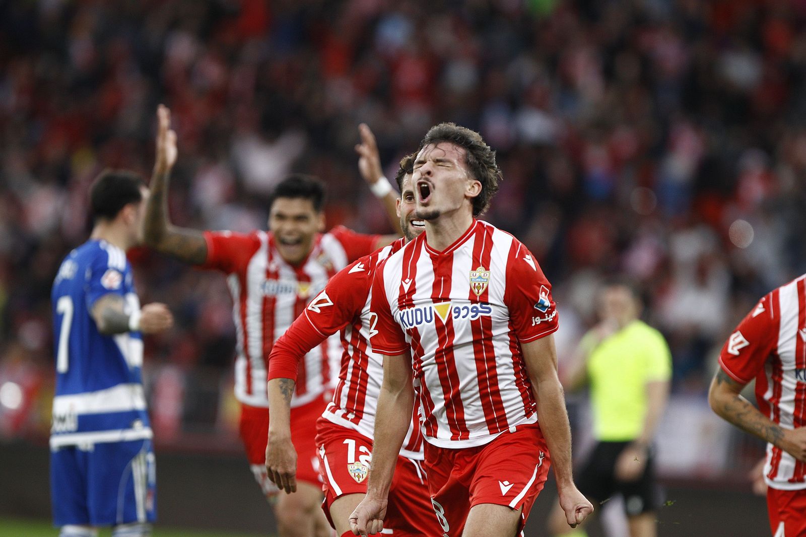 Las fotos del partido U.D. Almería-Granada C.F.