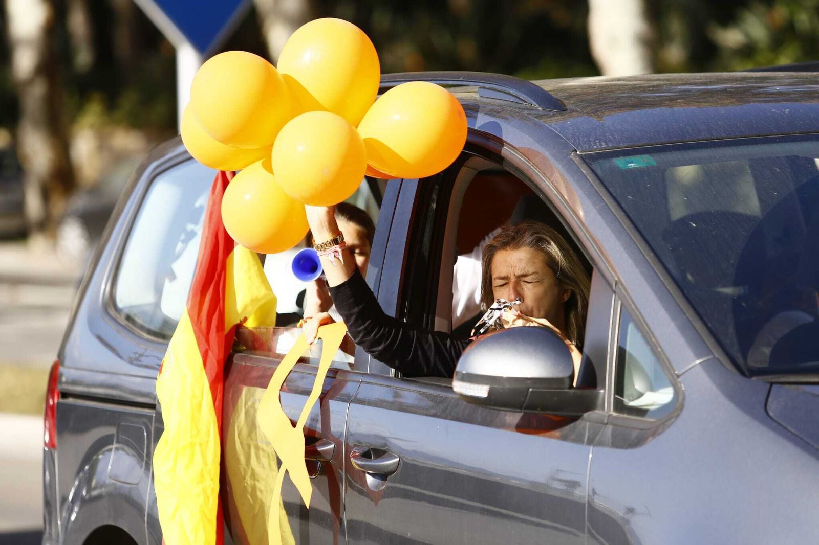 Fotos de la manifestación en Málaga contra la Ley Celaá