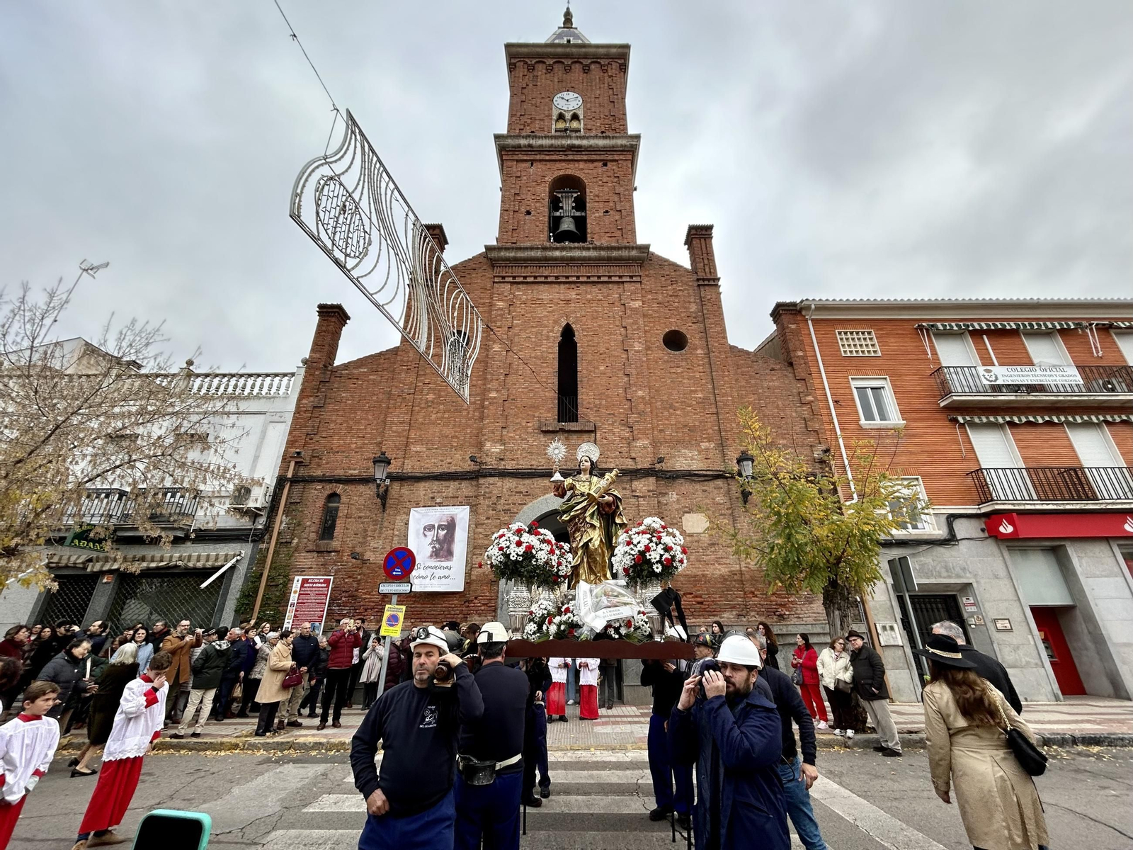 La procesión de Santa Bárbara en Peñarroya-Pueblonuevo, en imágenes La procesión de Santa Bárbara en Peñarroya-Pueblonuevo, en imágenes