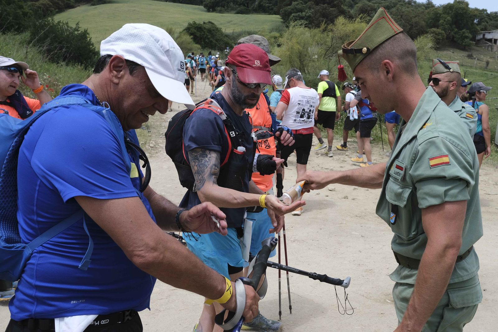 La jornada diurna de los 101, en fotos