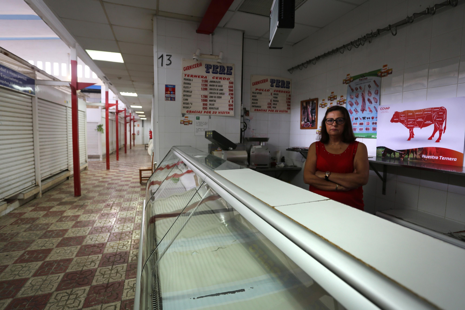 Más imágenes de la protesta de los minoristas del mercado de San Sebastián
