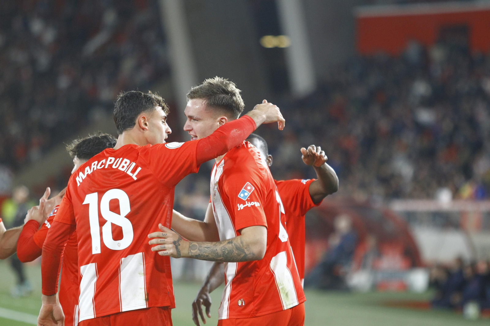 La U.D. Almería destroza al Sevilla C.F. en la Copa del Rey