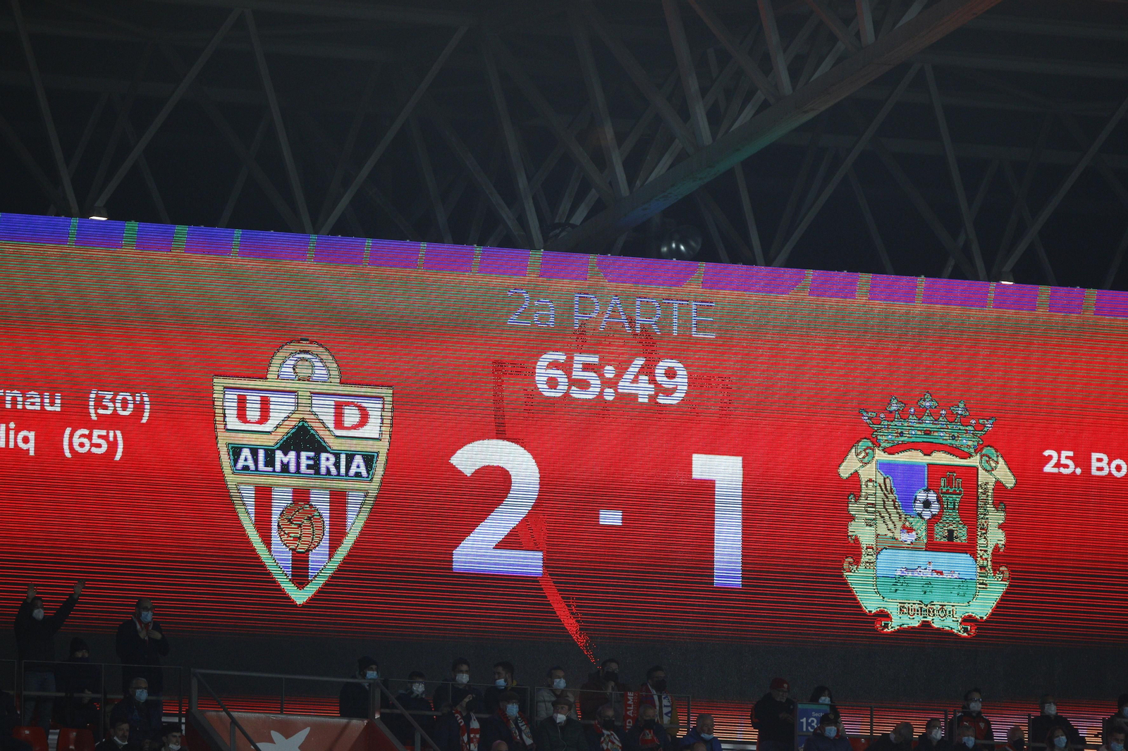 Fotogalería U.D. Almería-C.F. Fuenlabrada