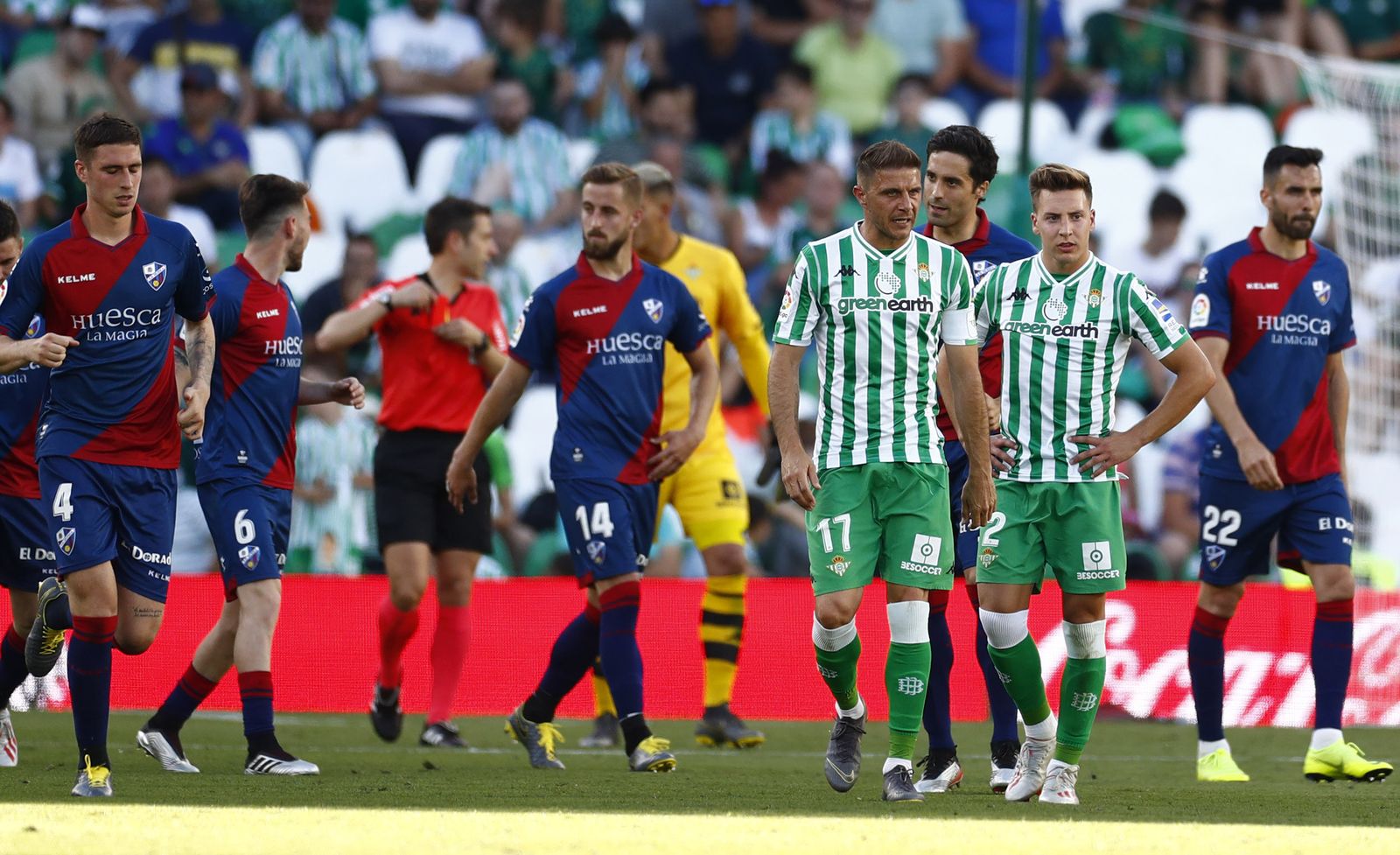 Una imagen del Betis-Huesca.