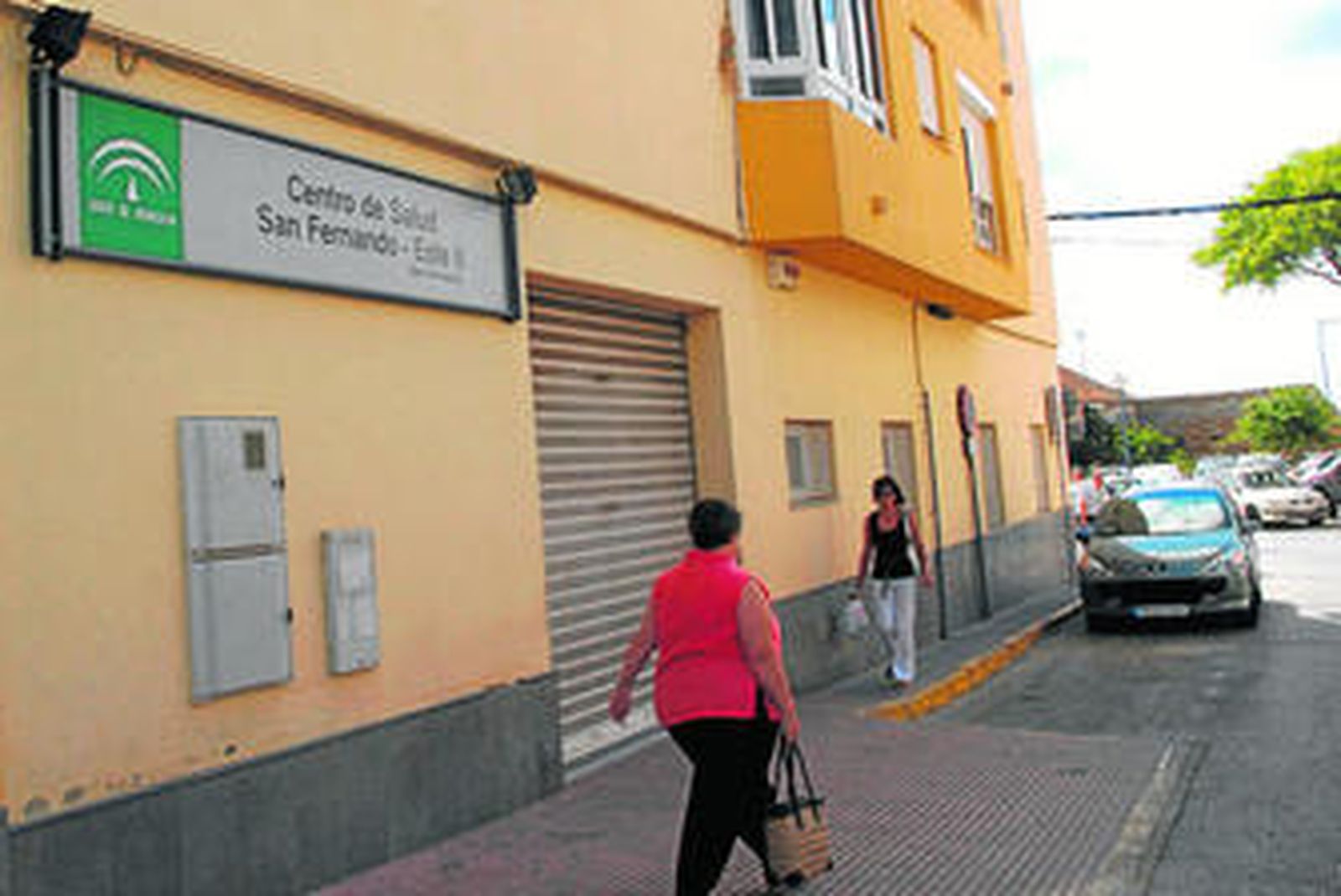 El centro de salud San Fernando Este II, en Tomás del Valle, cerrado y pendiente de convertirse en centro de Urgencias.