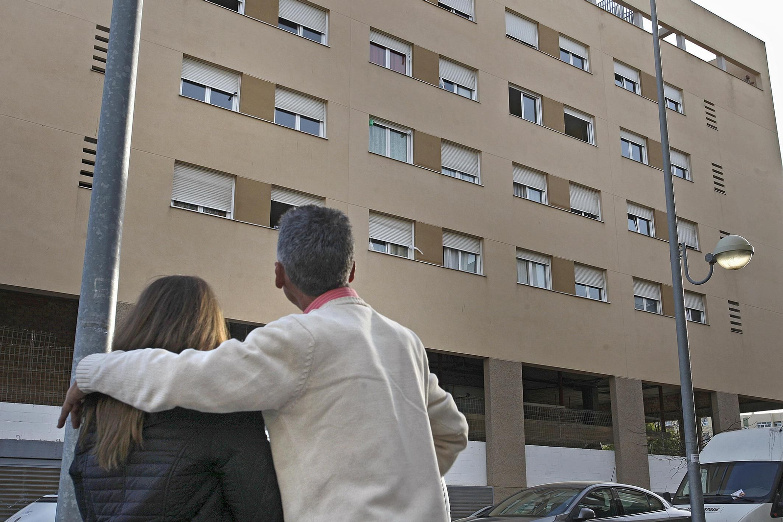 Edificio de la Corrala de la Bahía.