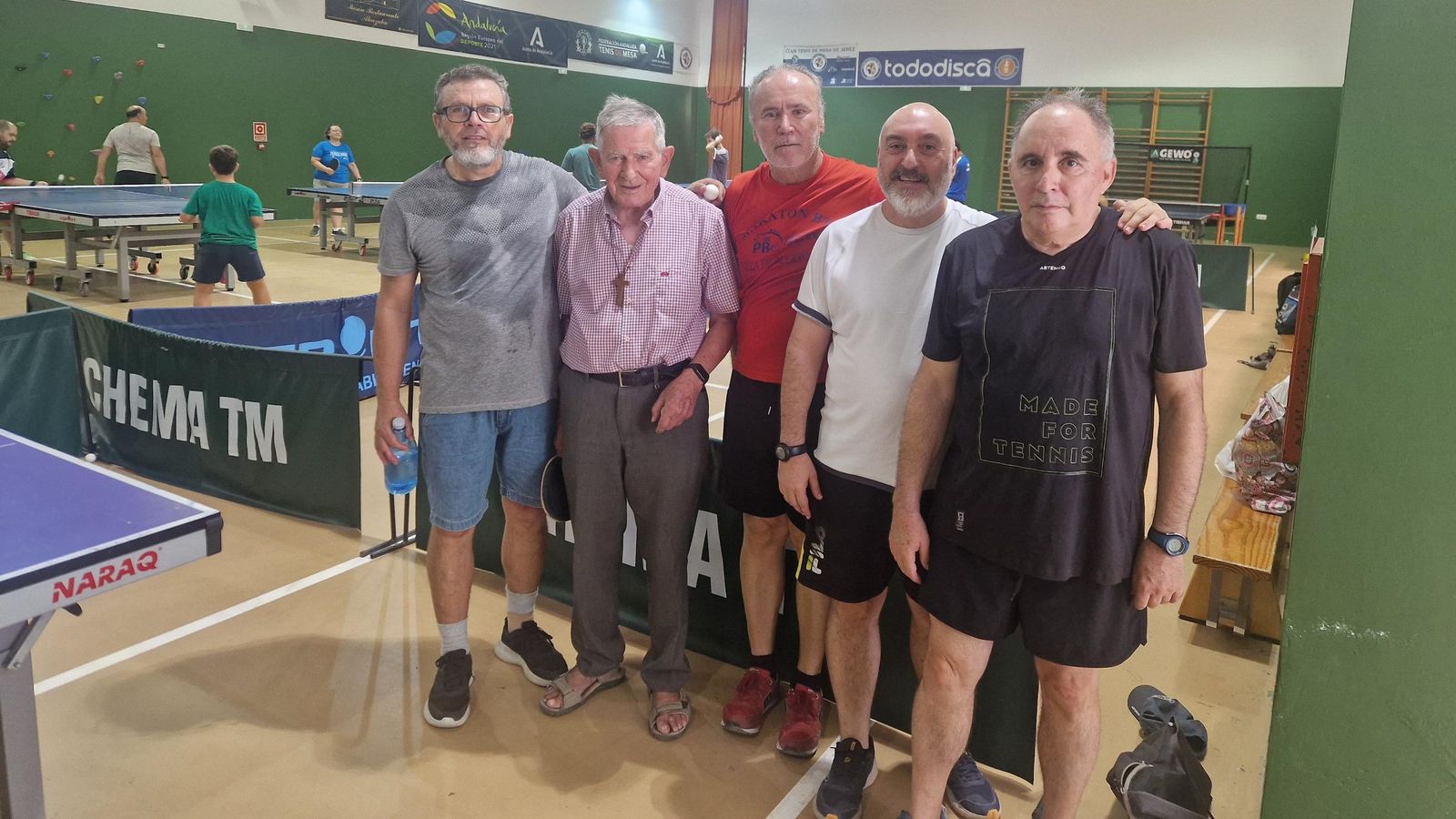El tenis de mesa está logrando mejorar la calidad de vida de los enfermos de Parkison.