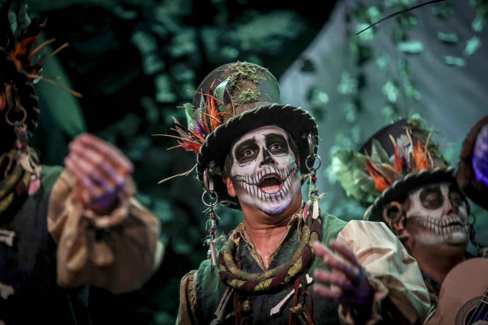 Comparsa Los salvajes. Foto Jesus Marin