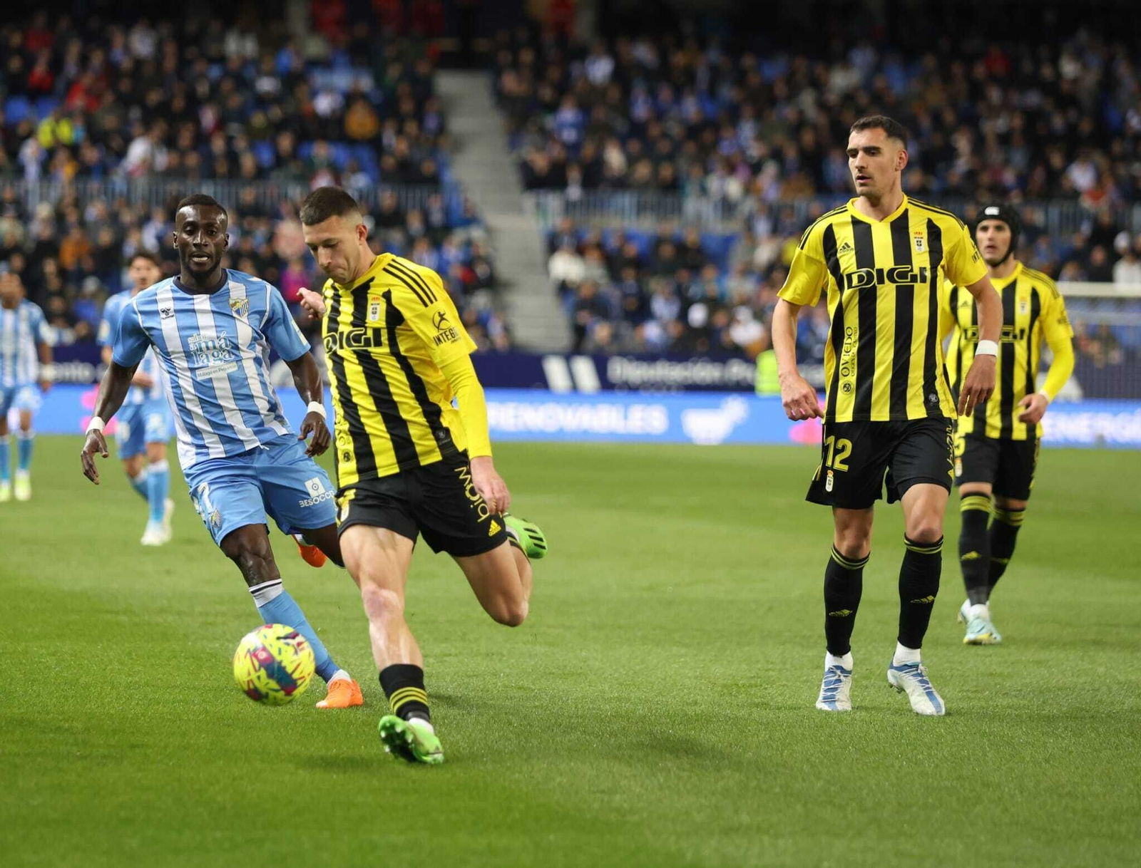 El Málaga CF - Real Oviedo, en fotos