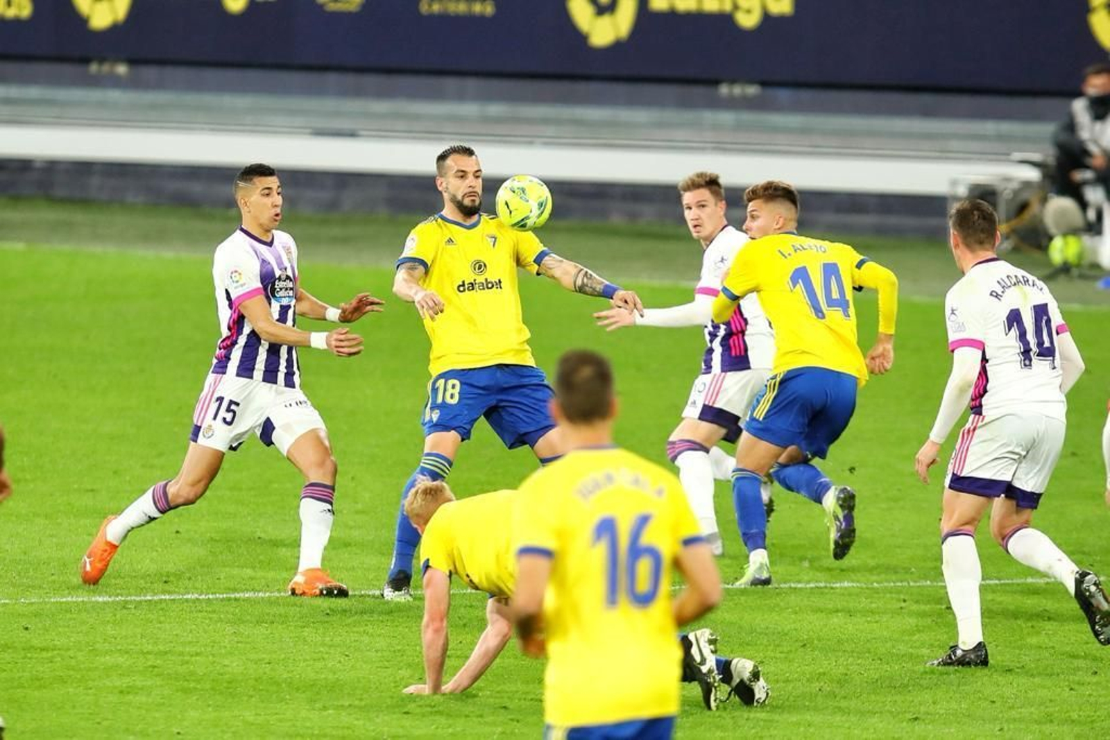 Imágenes del Cádiz-Valladolid