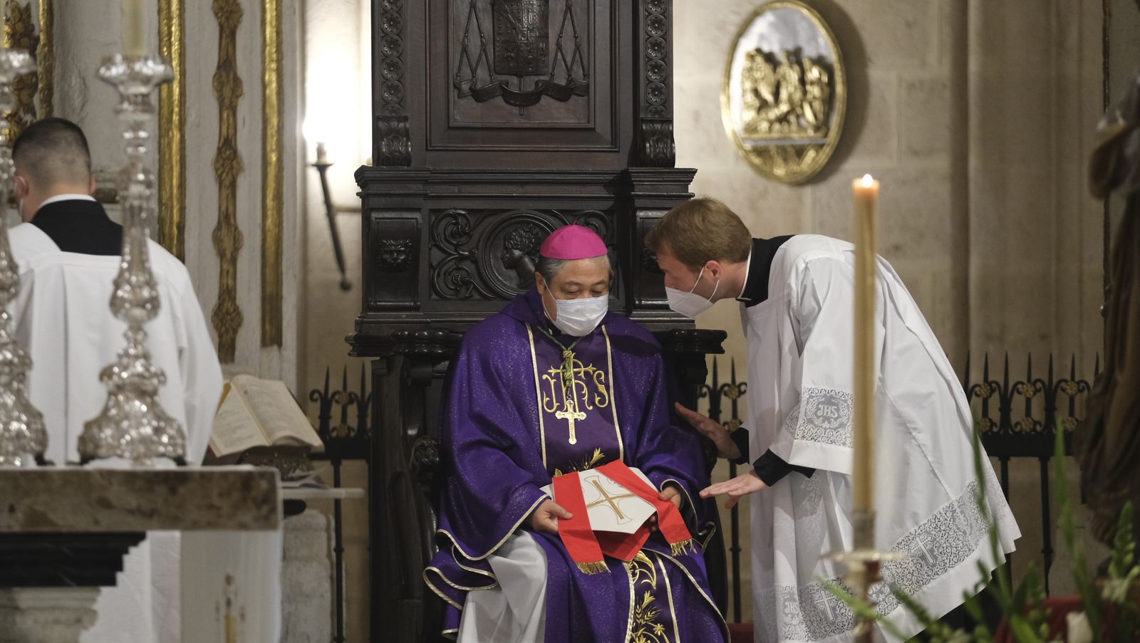 Fotogalería segundo día de triduo a San José. Catedral de Almería.