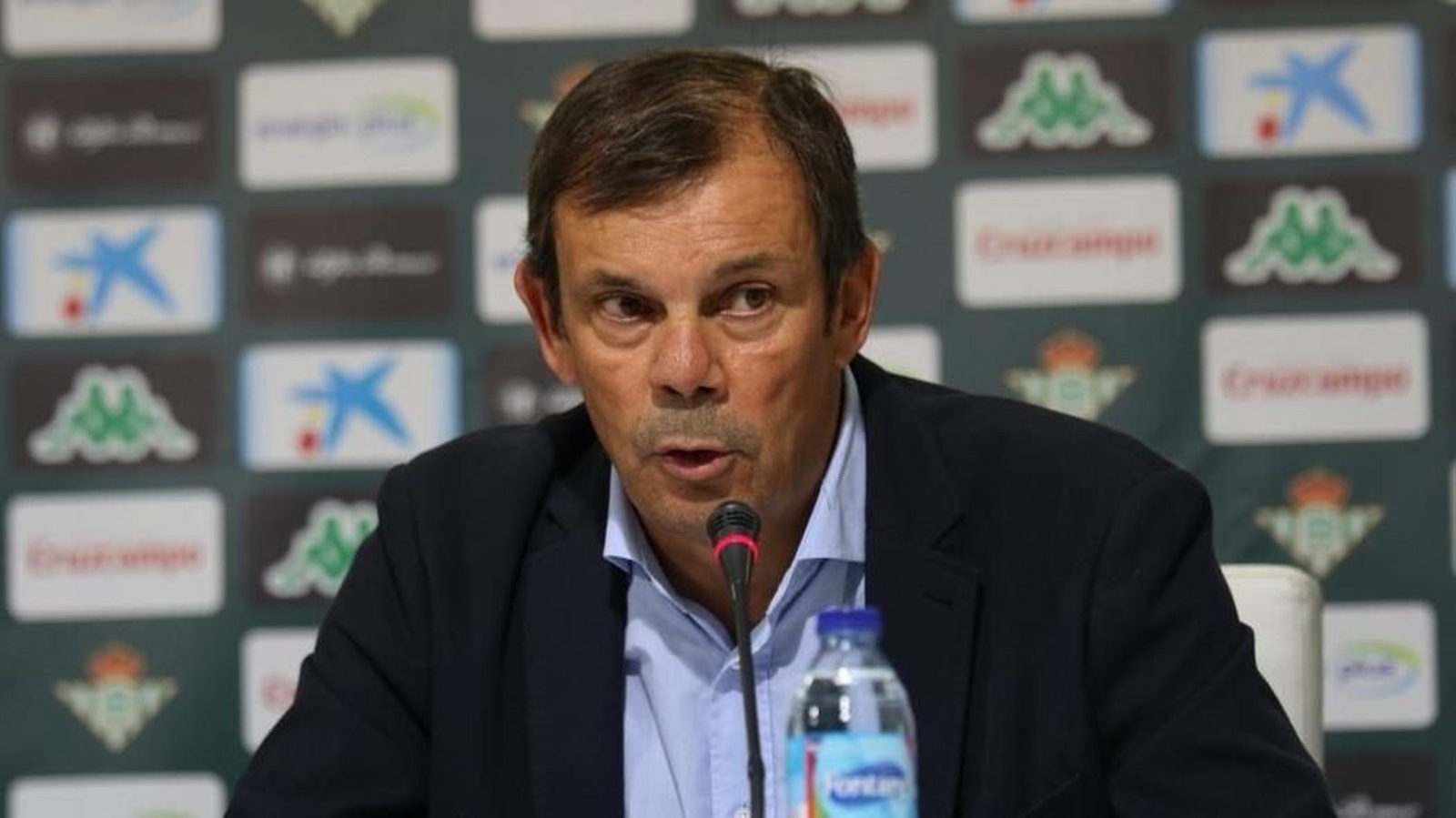 Juanma Rodríguez, en rueda de prensa.