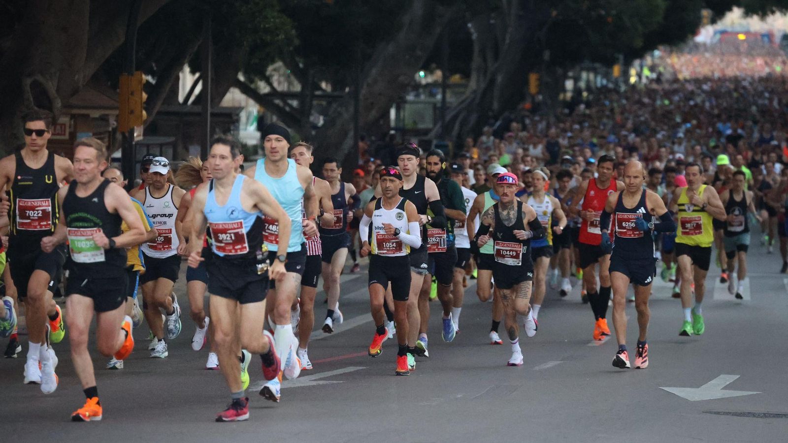 Las mejores fotos de la Maratón de Málaga 2024