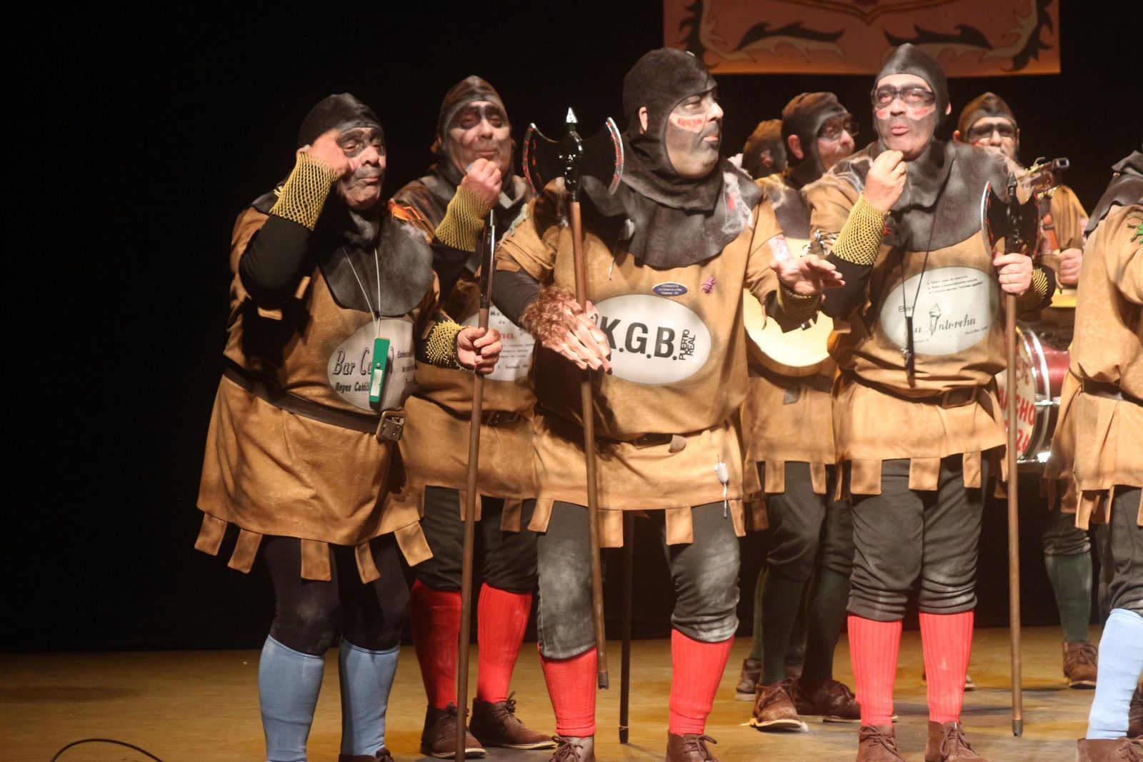 Chirigota de Puerto Real 'Los corte-sanos del Rey'