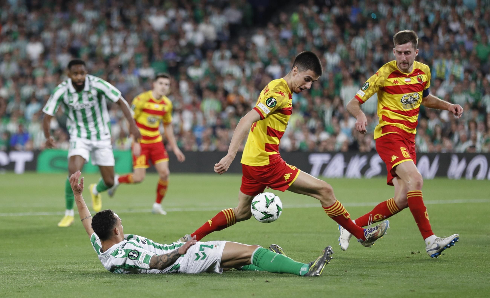 Las fotos del Betis - Jagiellonia
