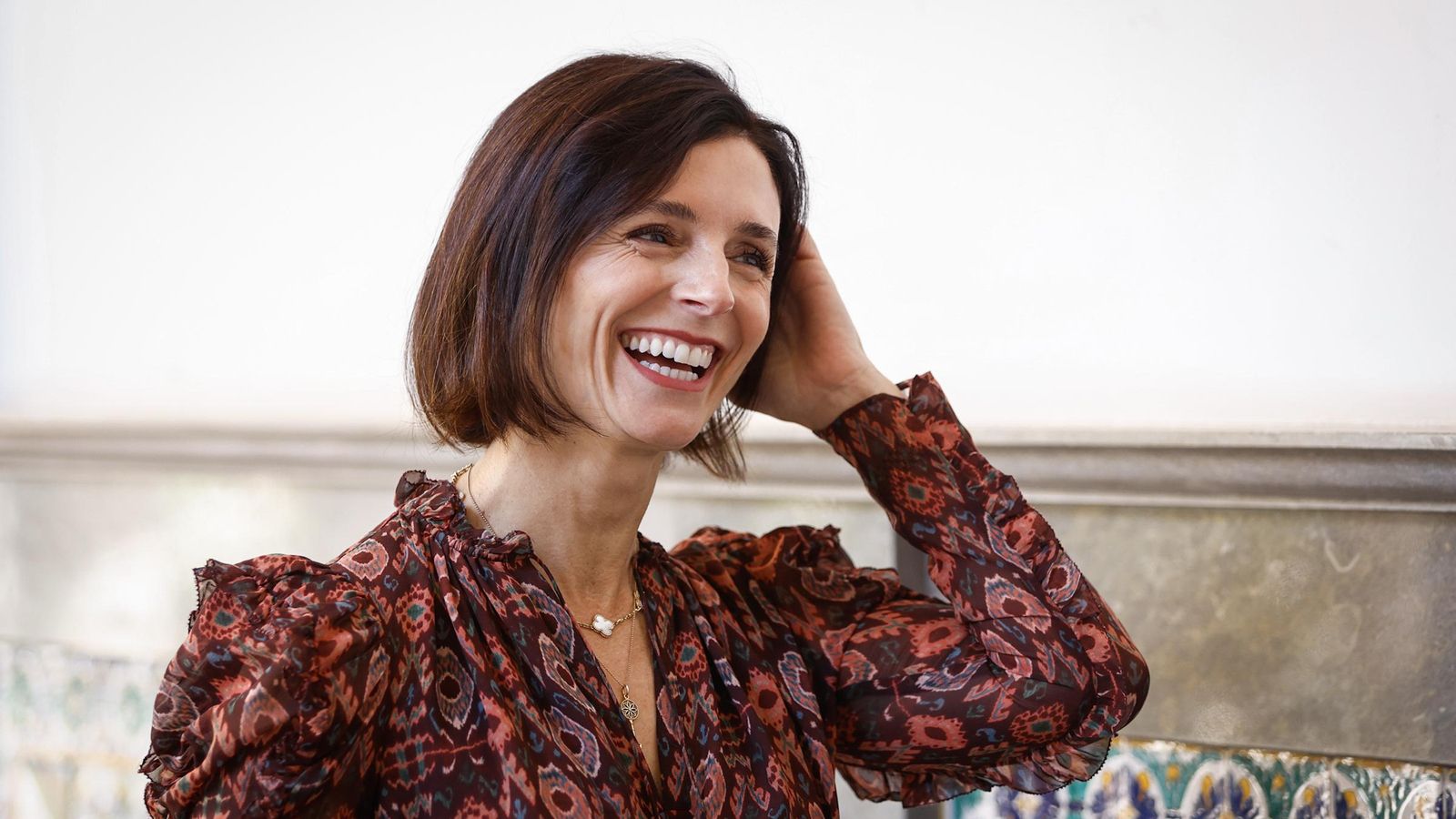 Nestares, durante la entrevista