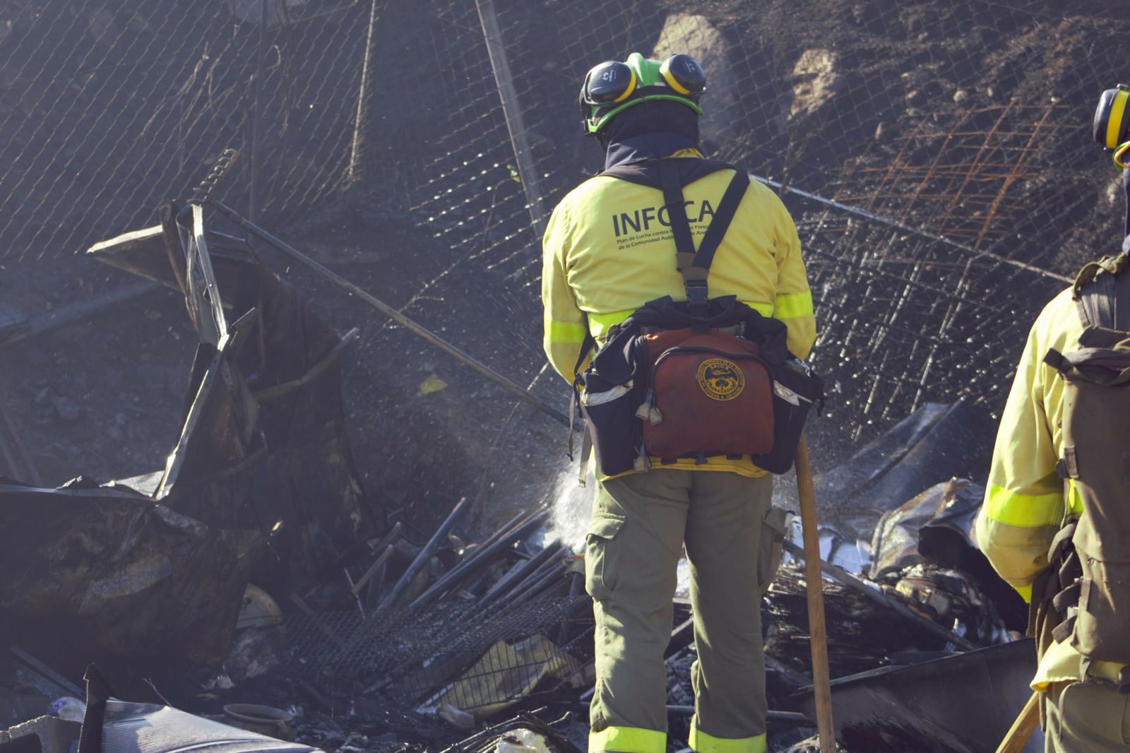 Galería de imágenes del incendio forestal de Almuñécar e Ítrabo