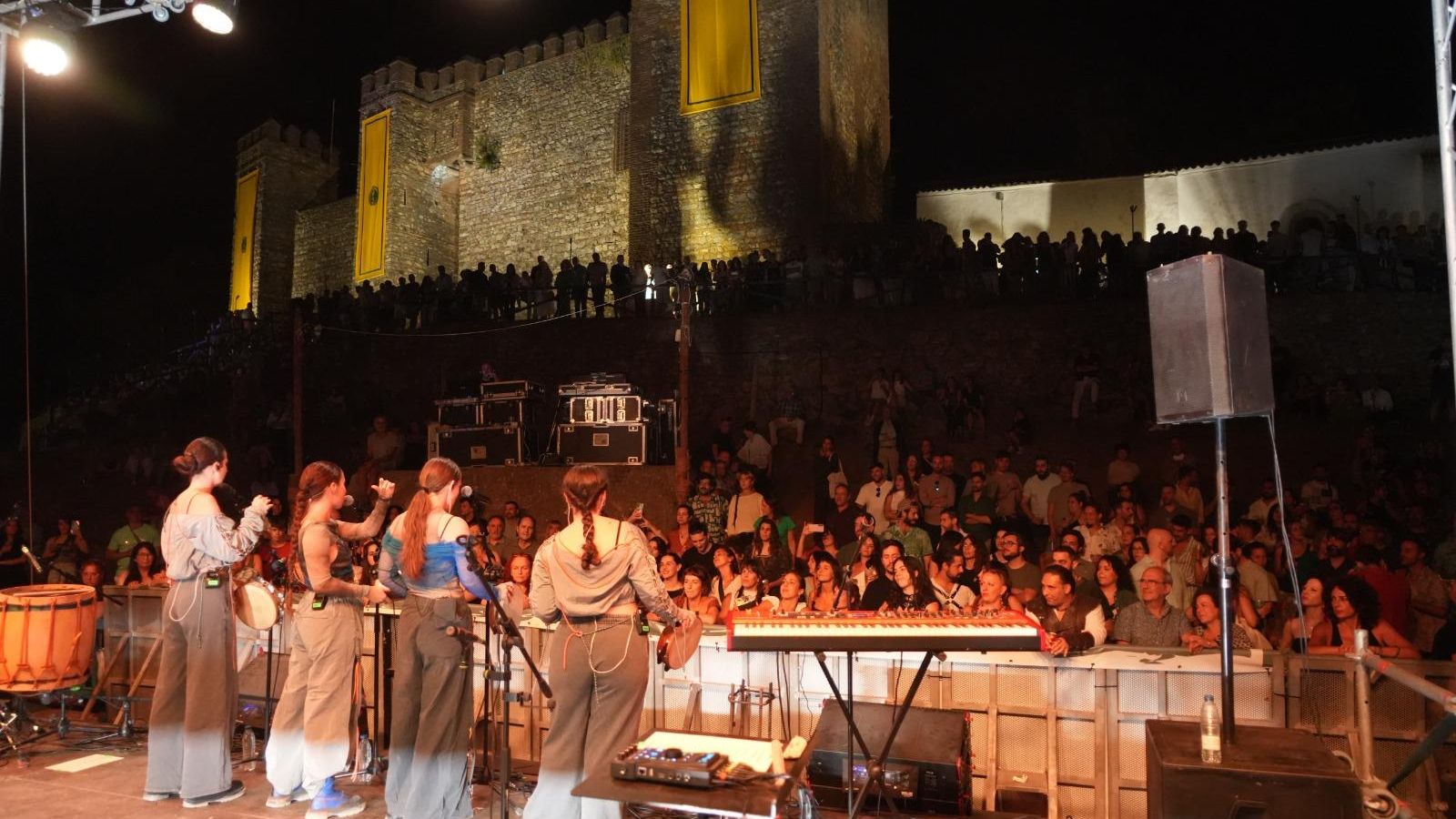 Uno de los espectáculos que se han celebrado en las Jornadas Medivales.