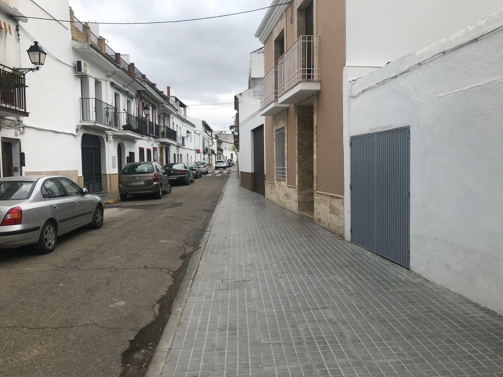 Calle Málaga de Villa del Río, donde se han producido los robos.