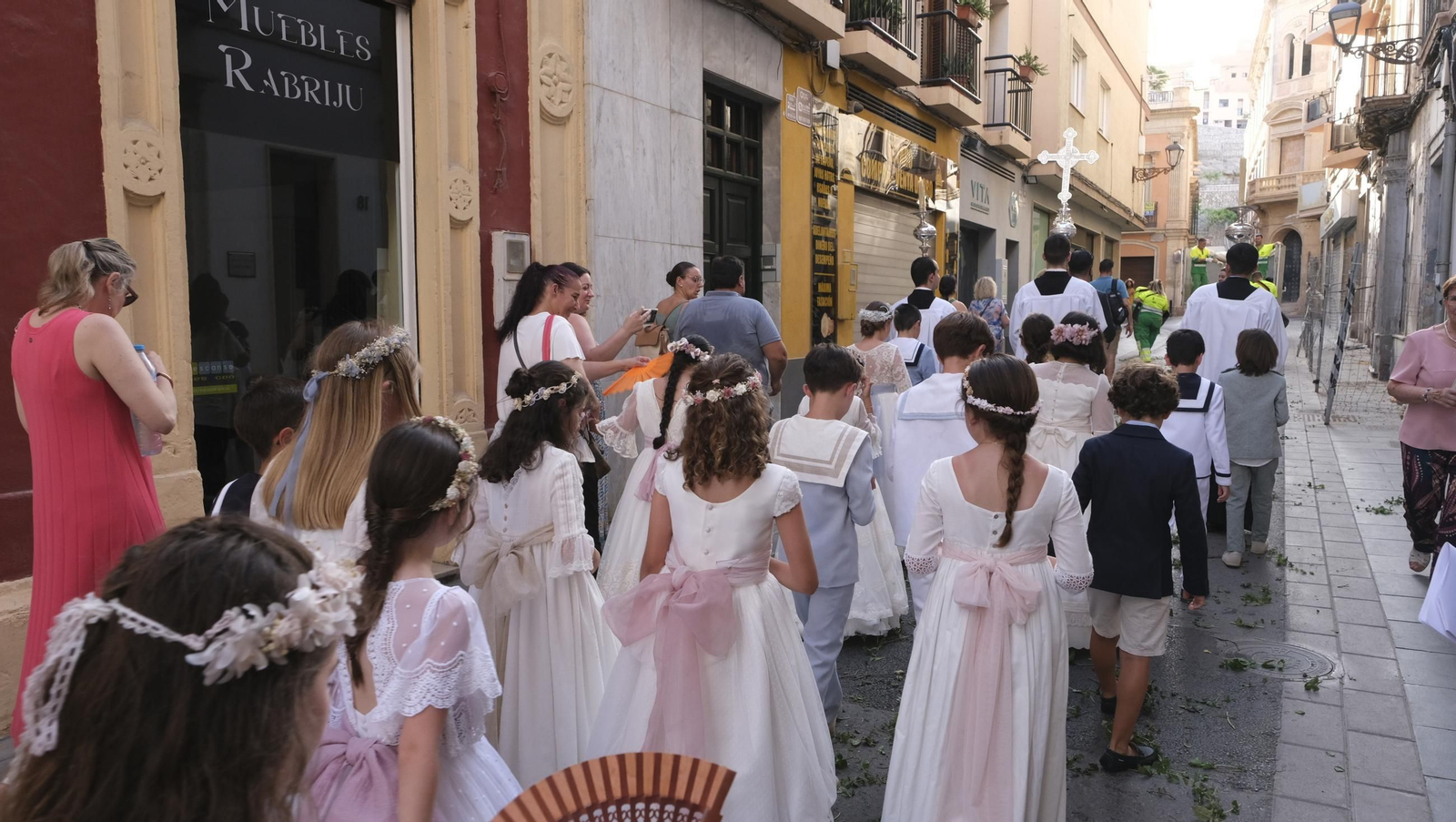 Procesión del Corpus Christi de Almería, en imágenes