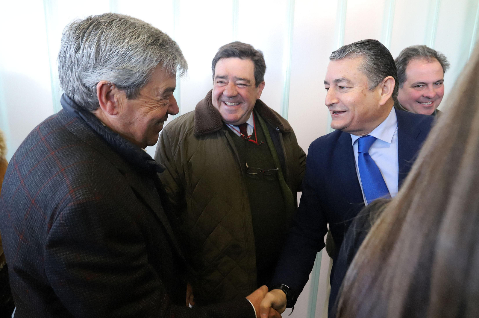 Imágenes de los invitados a la conferencia y desayuno-coloquio con Antonio Sanz en el Foro Joly Andalucía