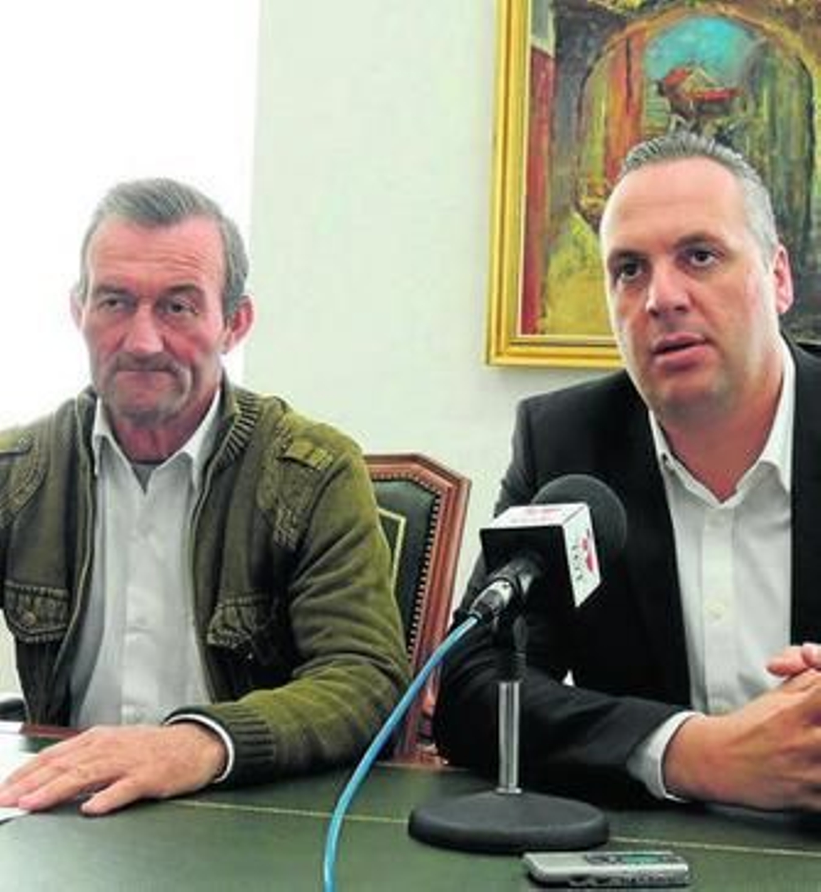 Vera junto a Ruiz Boix, en imagen de archivo.