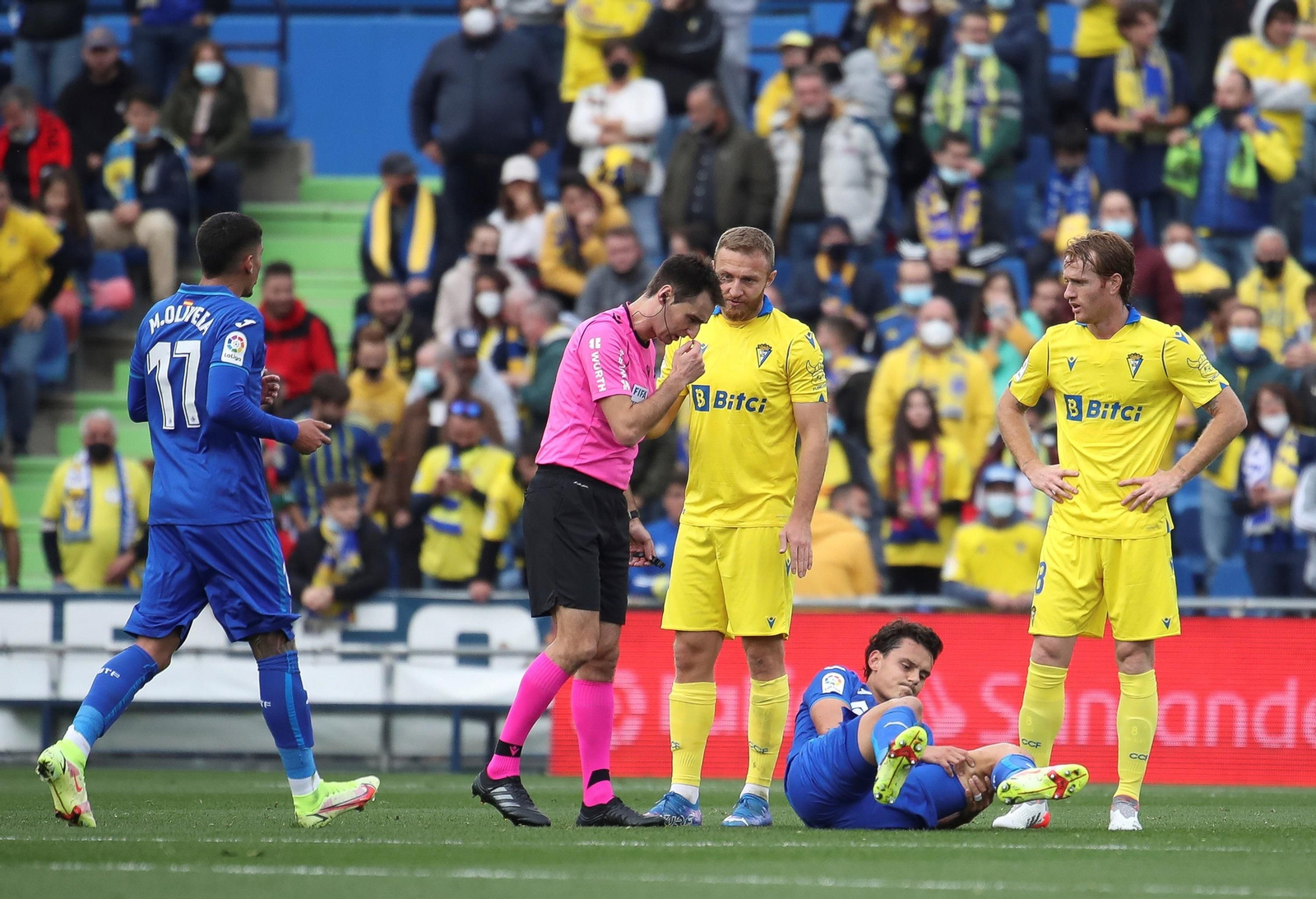 Las imágenes del Getafe-Cádiz CF