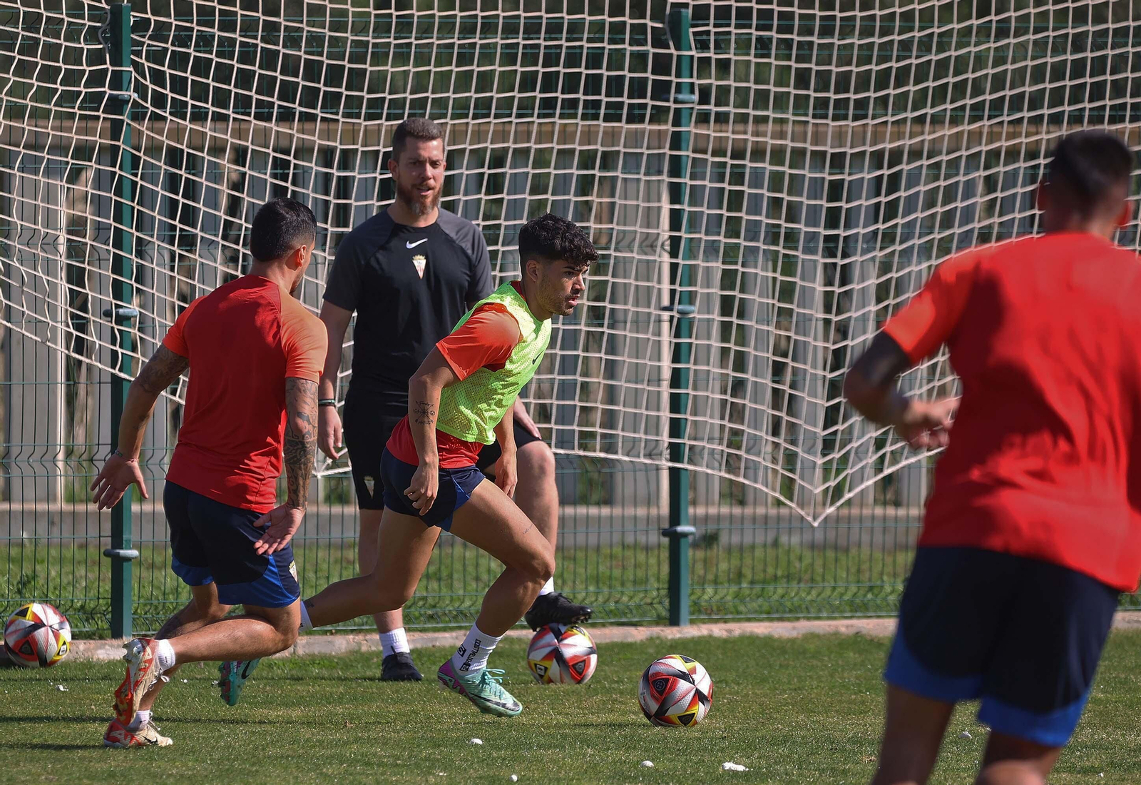 Imágenes del entrenamiento del Algeciras CF