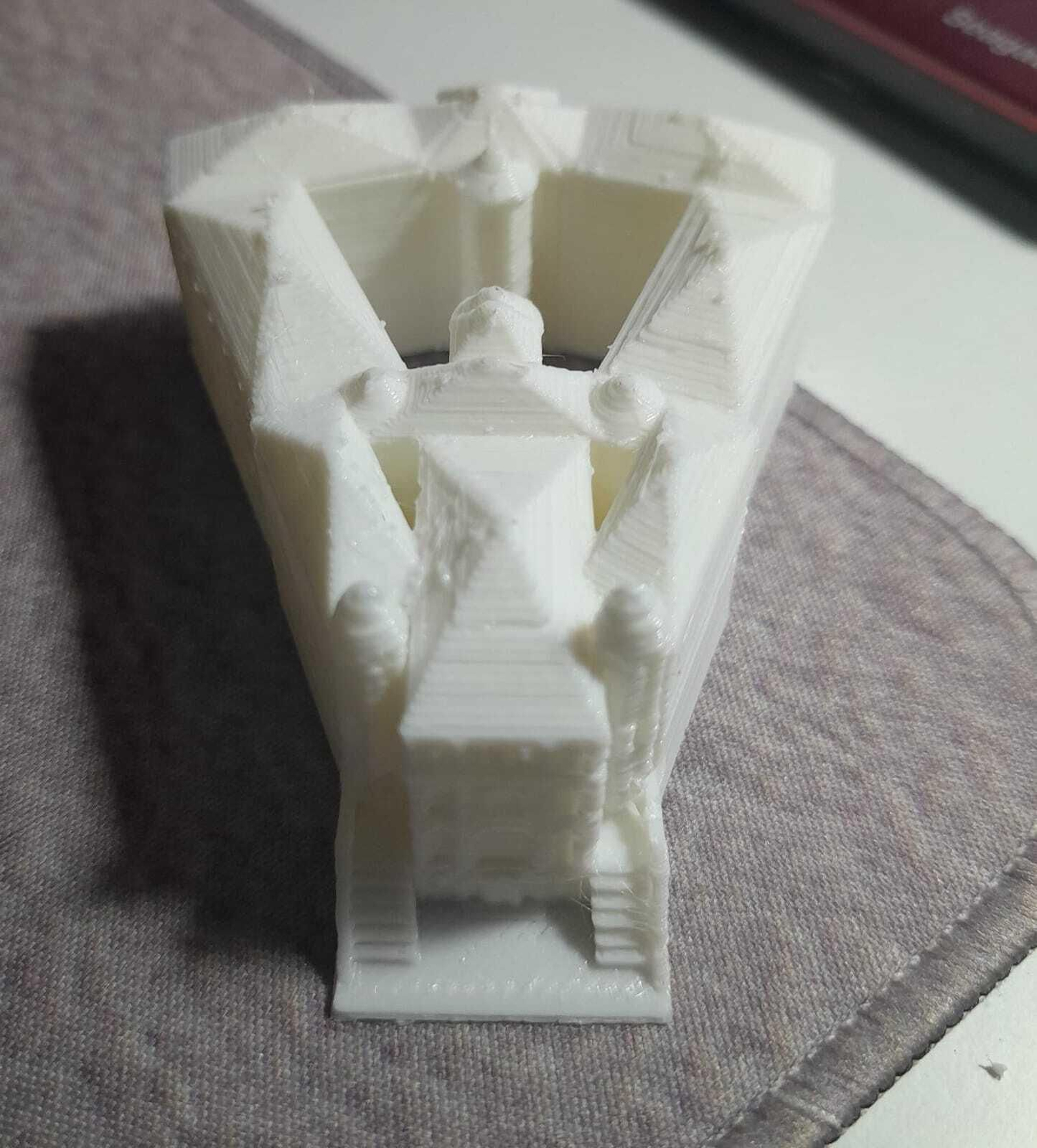 Impresión del IES La Rábida en 3D