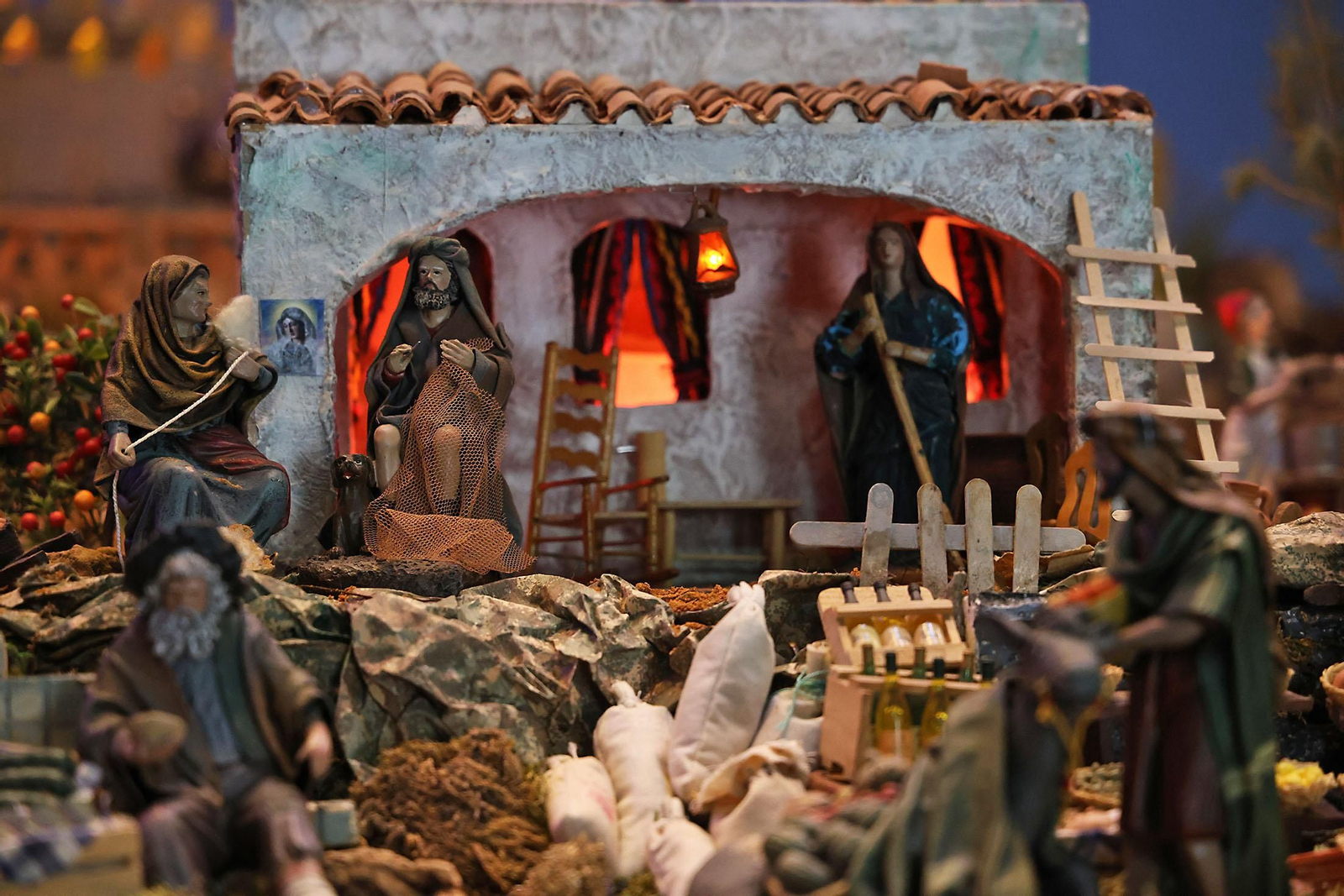 Imágenes del Nacimiento de la Hermandad del Nazareno