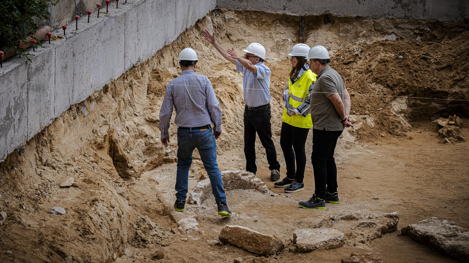 Restos arqueológicos del Gades romano.