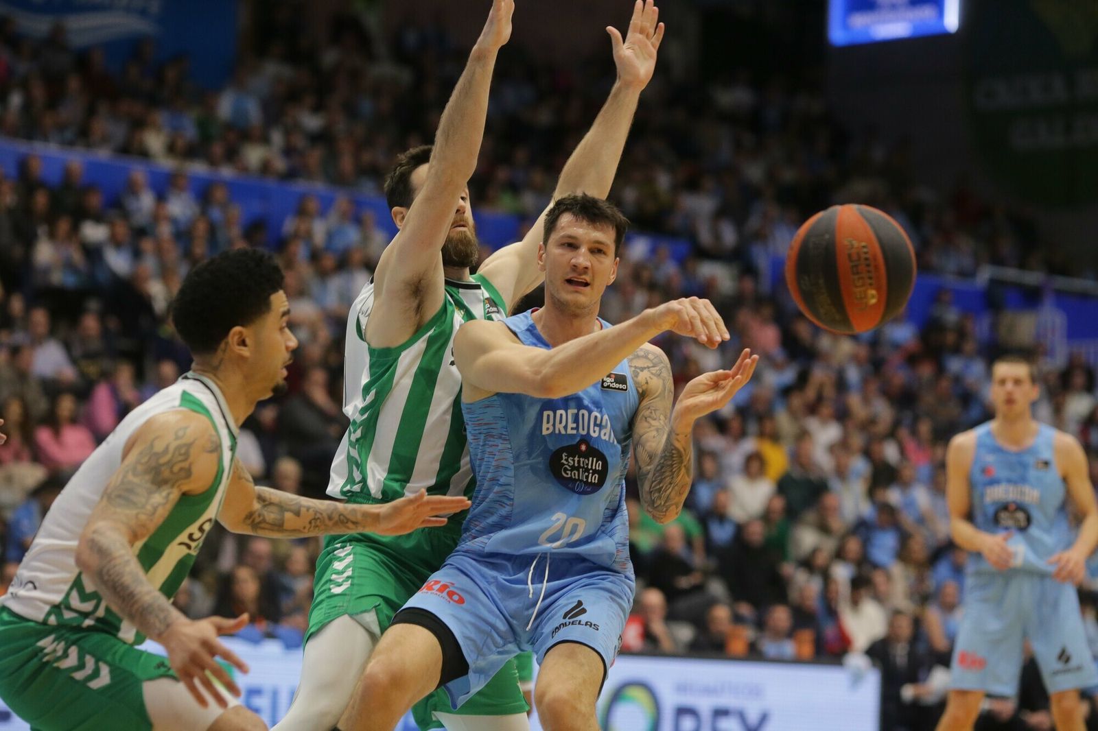 Las fotos del triunfo del Betis Baloncesto sobre el Breogán