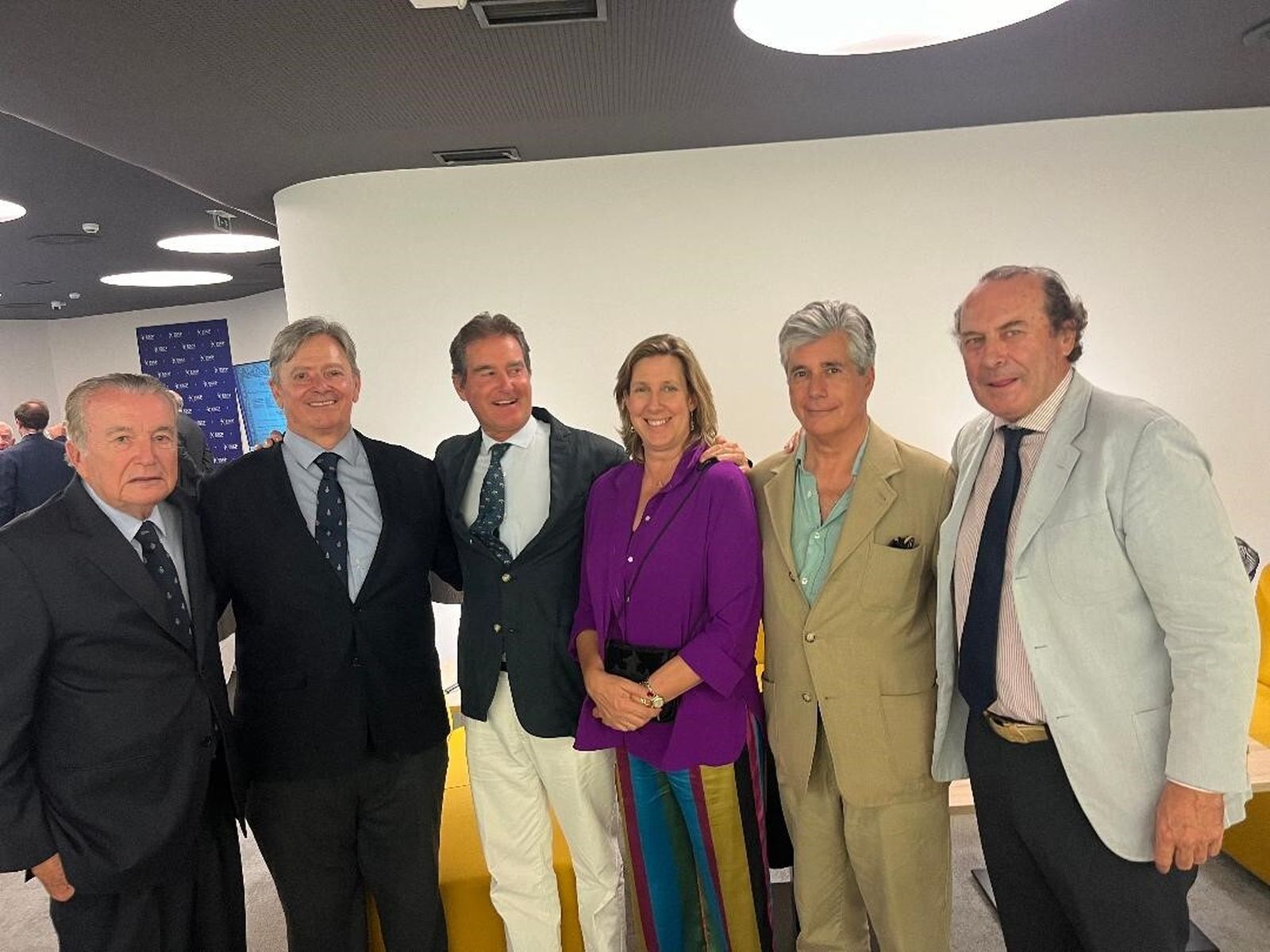 Fernando y Borja Soto, Manolo Maestre, Clara Díez, José Bohórquez y Miguel Terry.