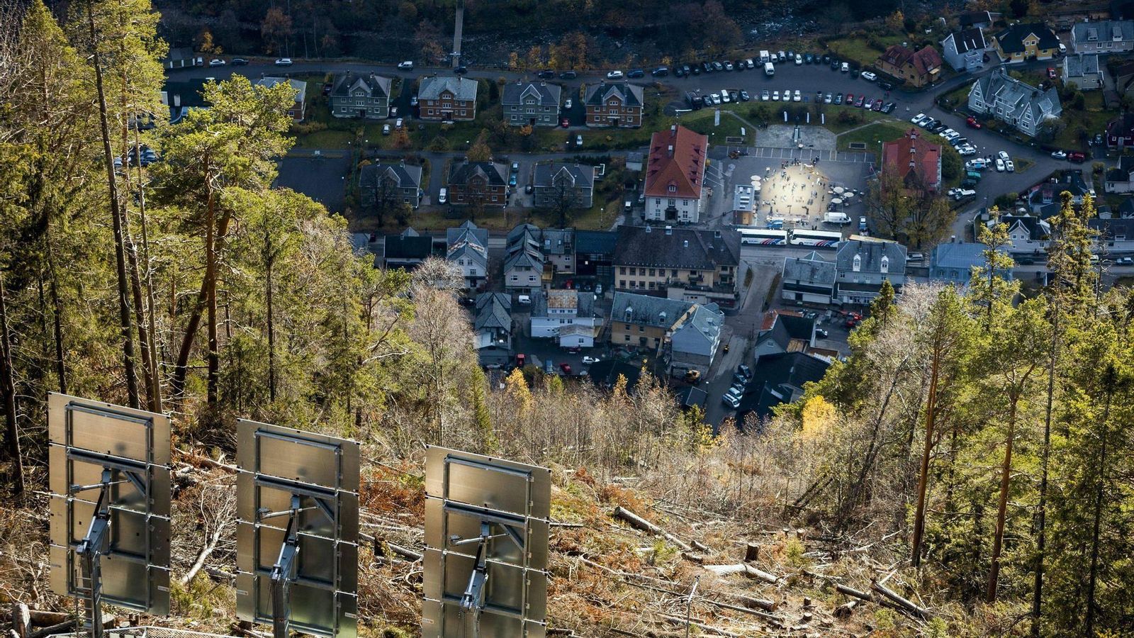 Los espejos onubenses iluminando Viganella