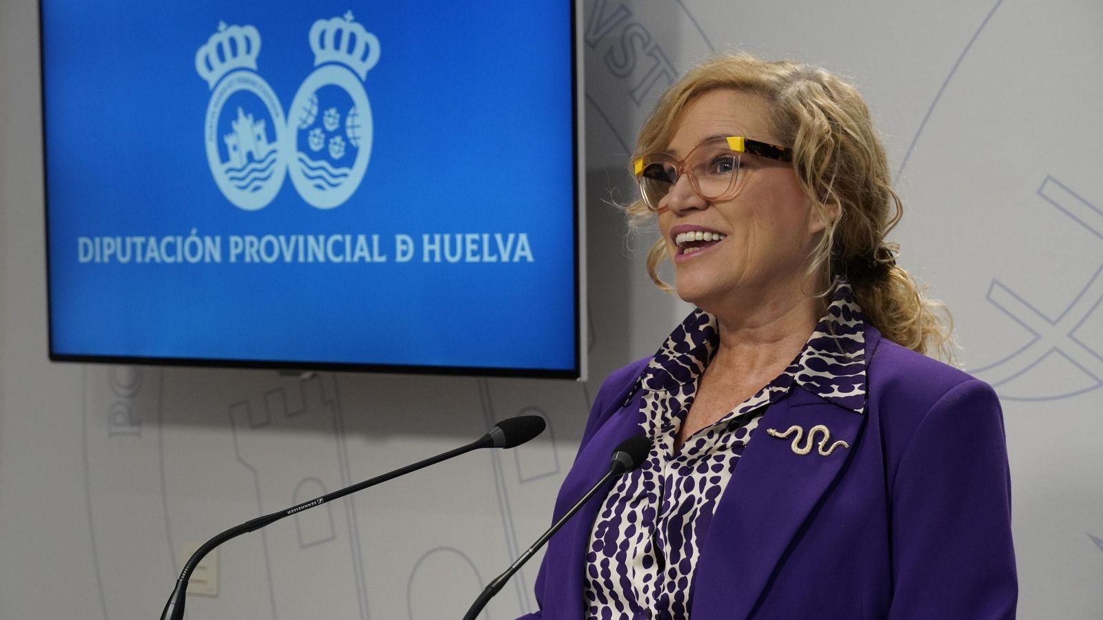 Gracia Baquero, diputada de Cultura en la Diputación de Huelva.