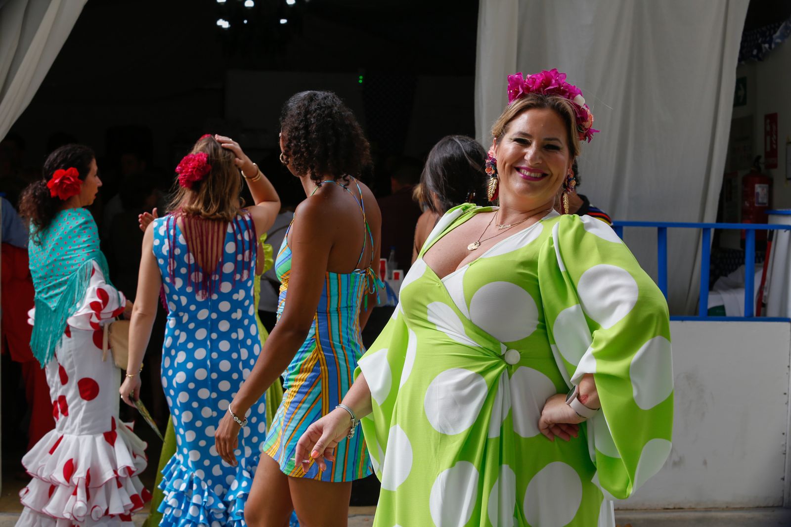 Ambiente en el miércoles festivo de la Feria Real de Algeciras