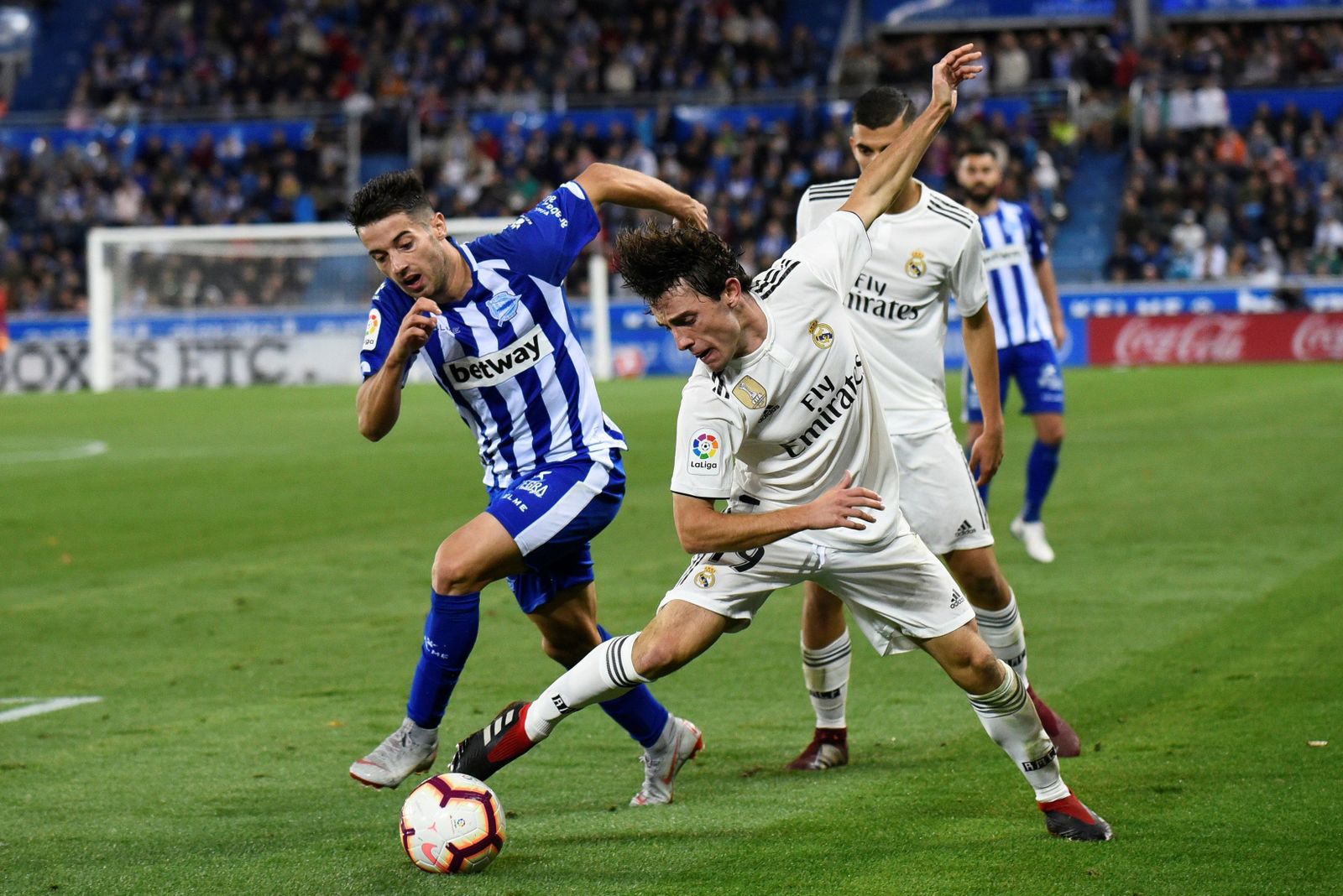 Las imágenes del Alavés-Real Madrid