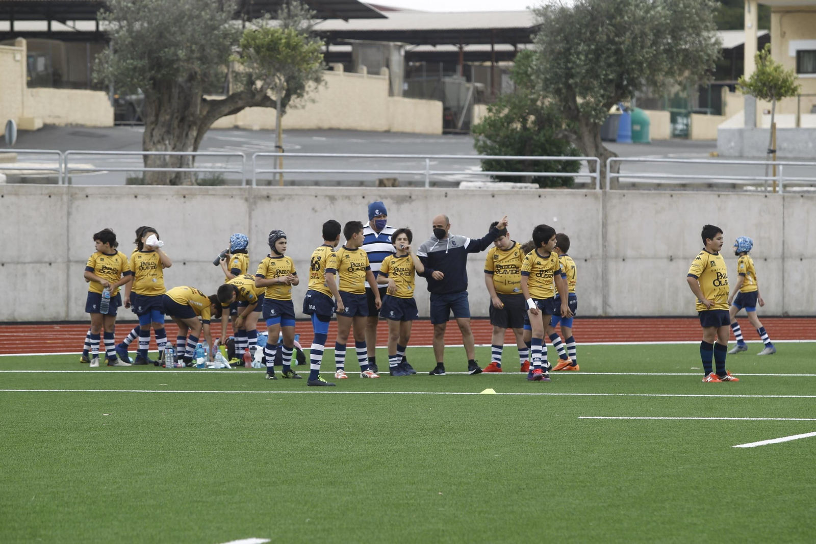 Fotogalería rugby sub-12 andaluz en la Base de La Legión. Viator (Almería)
