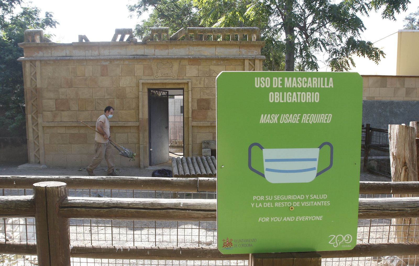 Las fotografías de la reapertura del Zoo de Córdoba tras el coronavirus