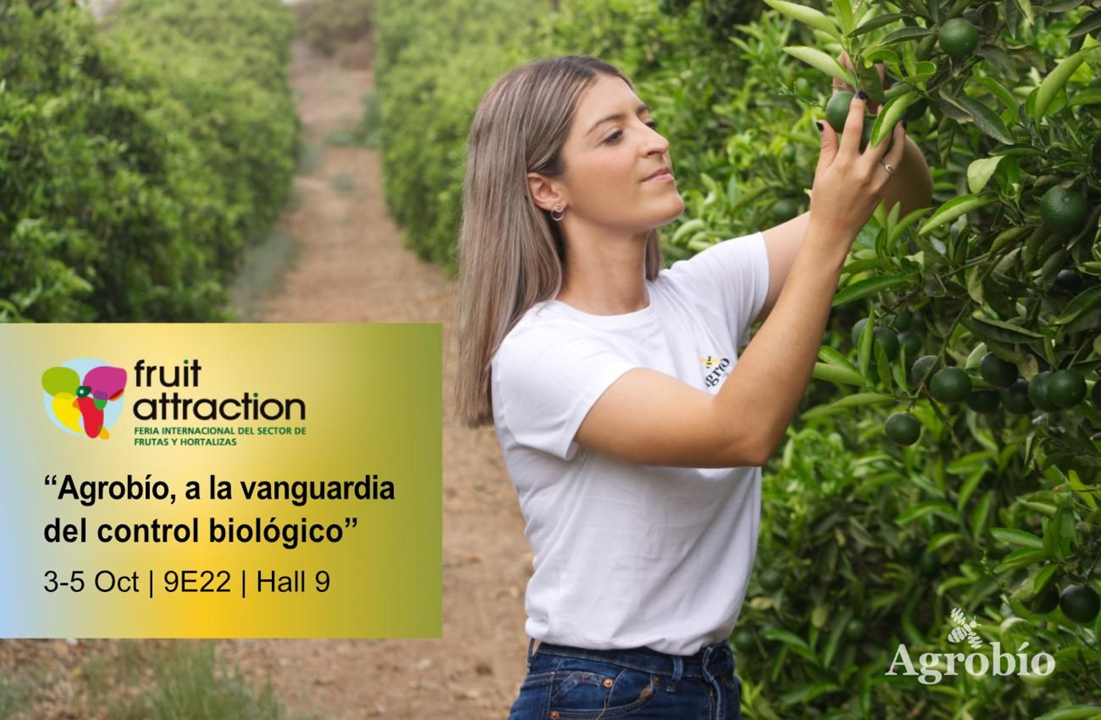 Agrobío presentará novedades en Fruit Attraction.