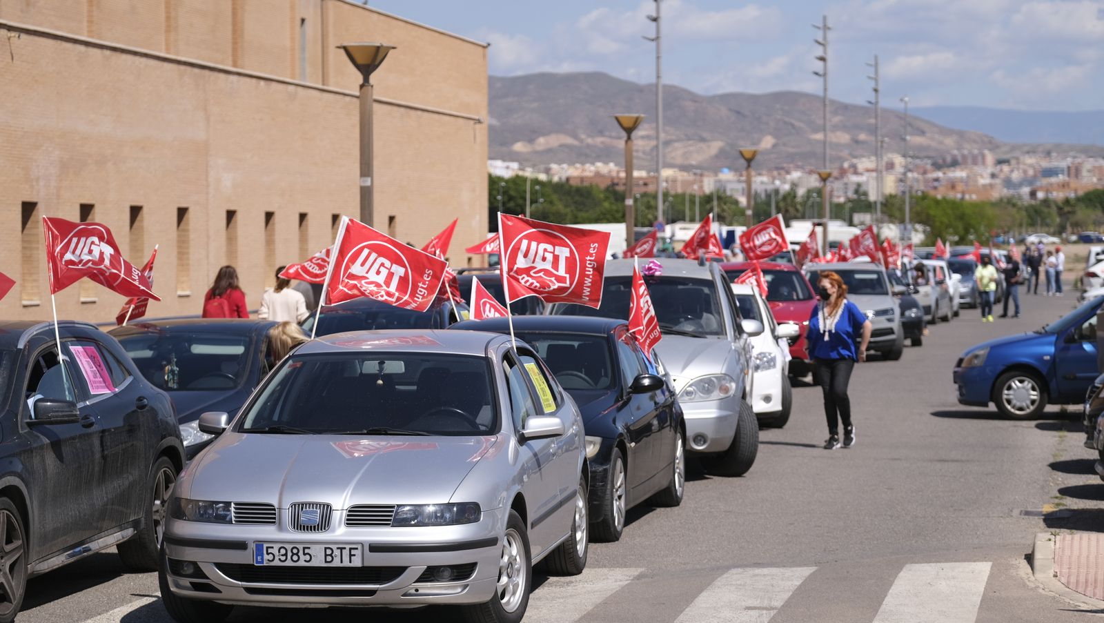 Fotogalería manifestación del Día Internacional del Trabajador. Almería