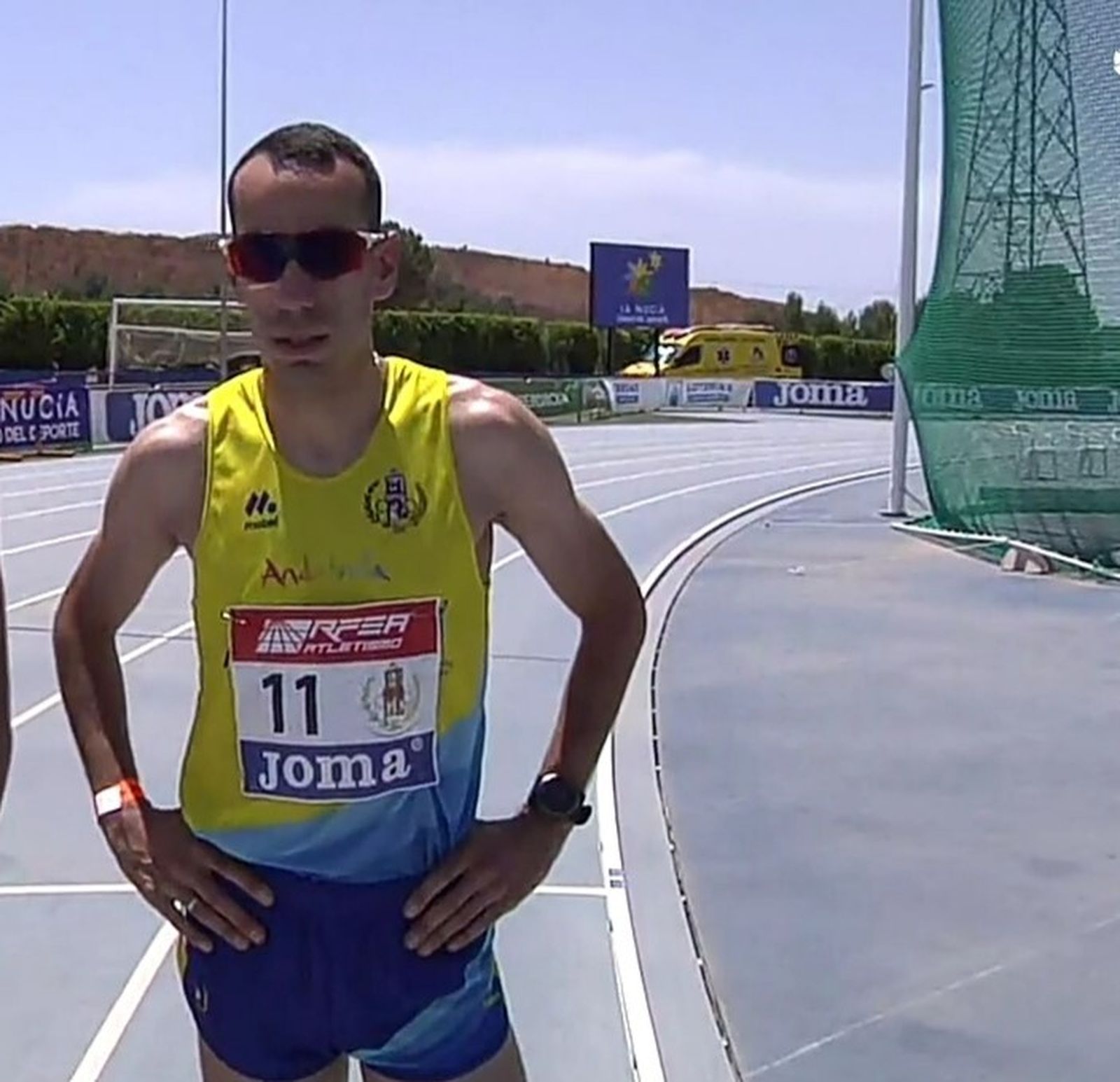 Cortés Medina, líder en el Nacional de veteranos en el medio fondo.
