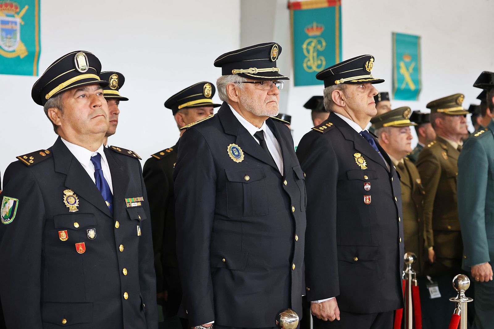 Imágenes de la jura del cargo de Julio Serrano Checa como Jefe de la Comandancia de la Guardia Civil de Huelva