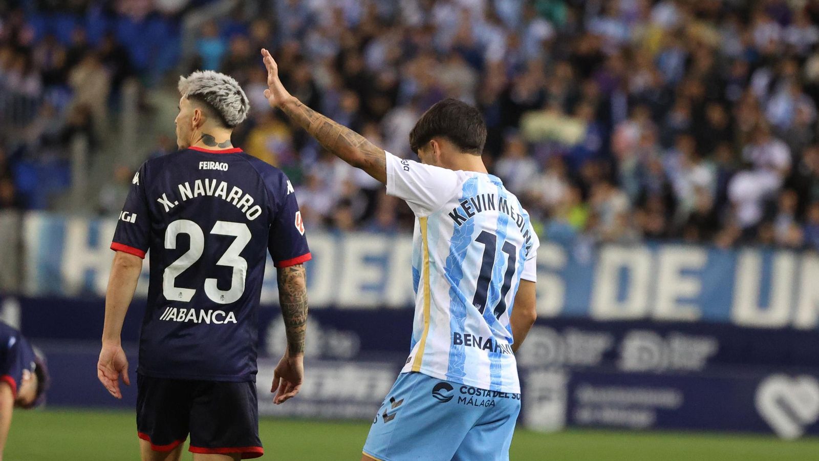 Las fotos del Málaga-Deportivo de La Coruña