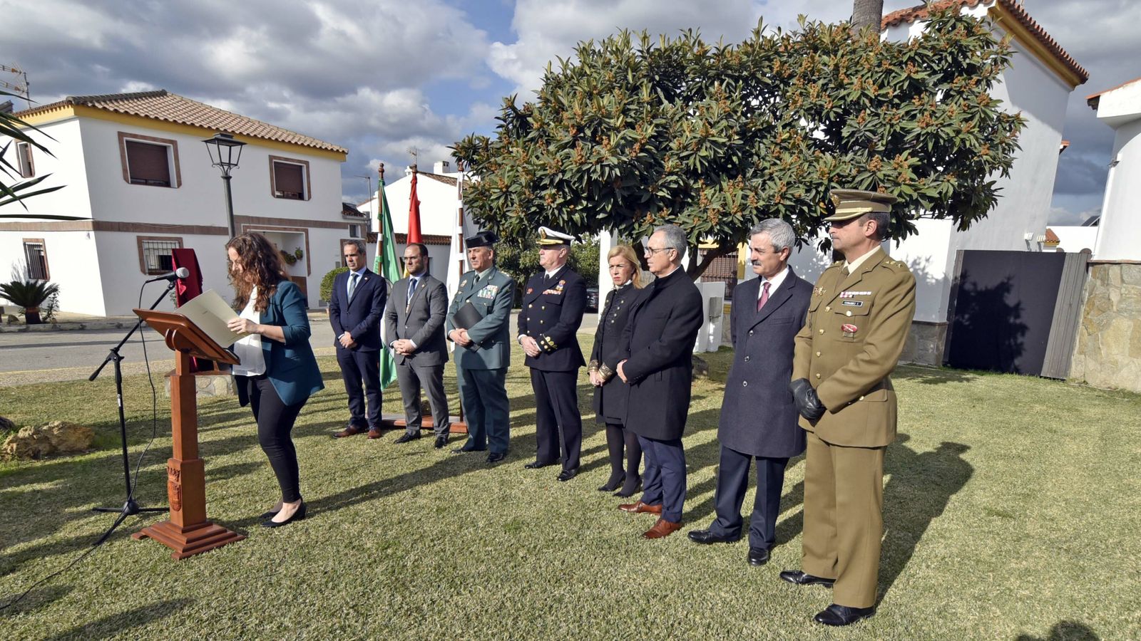 Las fotos del homenaje de Castellar a la Guardia Civil.