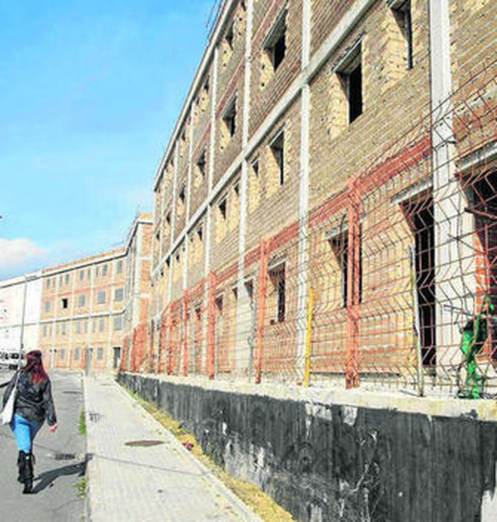 Imagen de archivo de unas obras de viviendas protegidas.