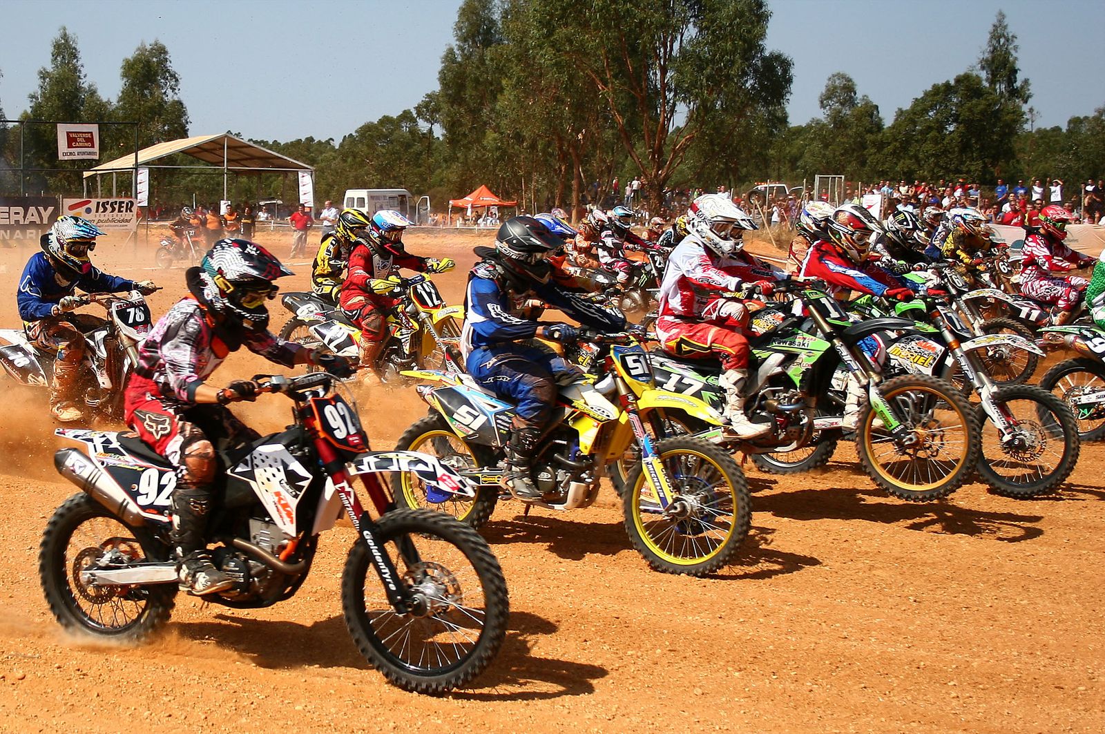 Valverde volverá a disfrutar con el espectáculo del Andaluz de motocross.